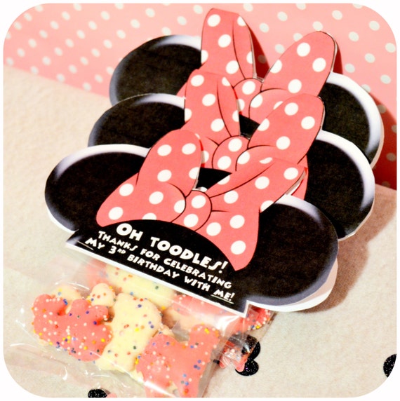 Minnie Mouse Party Favors Diy