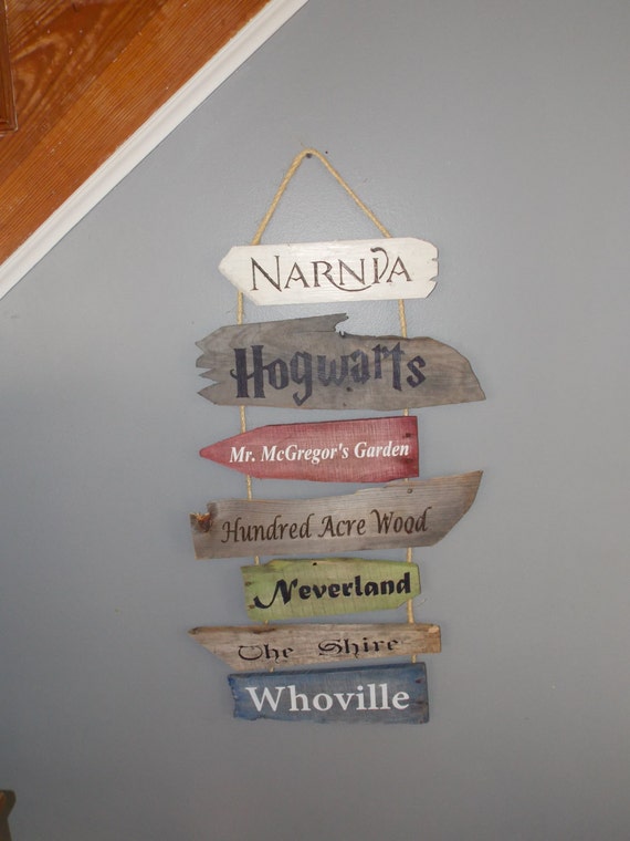 Story Book Signs Also Available In Mini