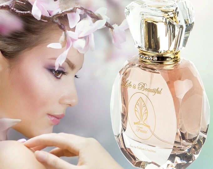 Fruité Perfume for Women Florencia Collection Life is Beautiful; Unique Gift For Women; Fruity Floral Fresh Natural Fragrance Oils.