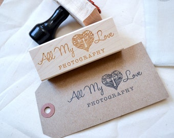 Custom Logo Stamp - Custom Stamp - Customized Stamp - Personalized - Shop Stamp