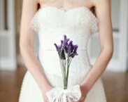SWEETHEART POLKA DOT vintage feel wedding dress--Make to measurement