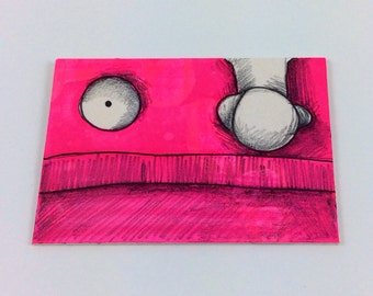 Original ACEO Drawing by Aaron Butcher by Aaronbutcher on Etsy