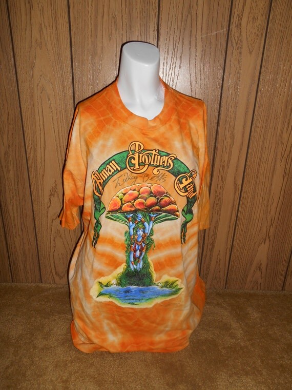 Allman Brothers Band Autographed signed Dickey Betts t shirt