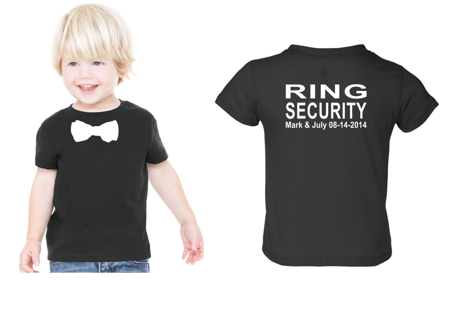 Personalized Ring security shirt Ring Bearer shirt tshirt