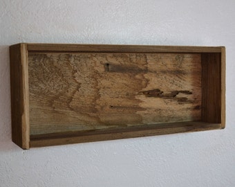 Upcycled barnwood shadow boxes rustic wall decor by barnwood4u