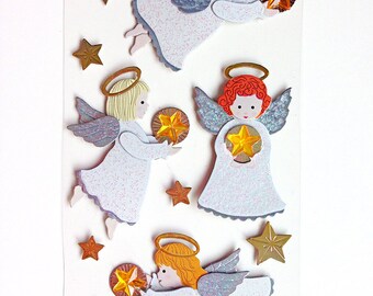 Popular items for angel stickers on Etsy