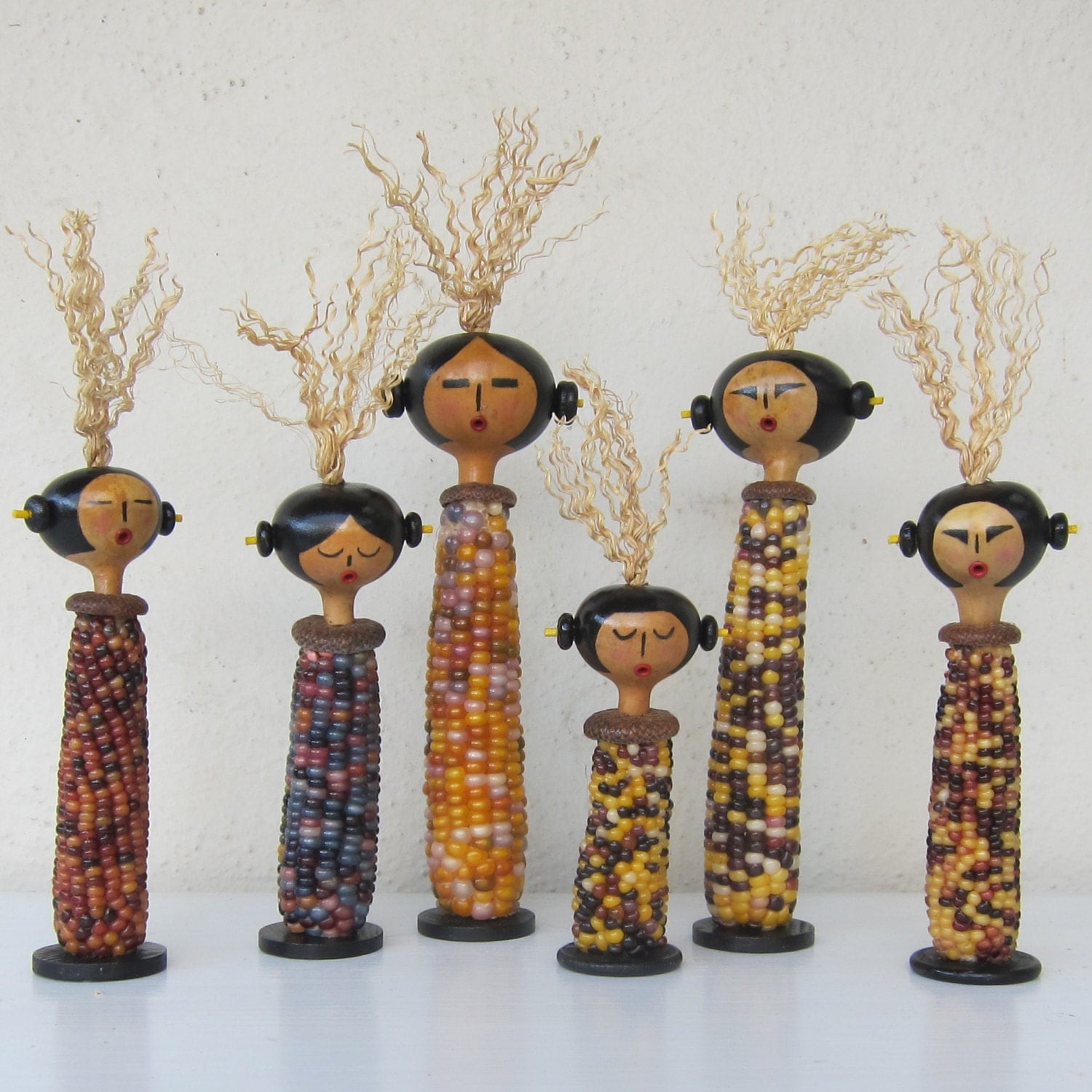 Индейские куклы из кукурузы