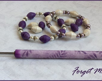 Forget-Me-Not Kraft-i Roller - Paper Bead Roller / Tool from the Original Collection 1/8" or 3/32" - Tutorial Included