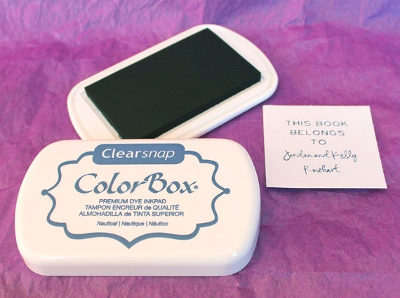 NAUTICAL / NAVY BLUE Color Box by Stephanie Barnard Dye Ink Pad