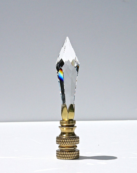 Lamp Finial Swarovski Crystal AVALON