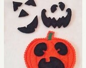 Christmas in July Sale Build a Pumpkin game Set Perfect party favors, school treats busy bags or quiet books Il_170x135