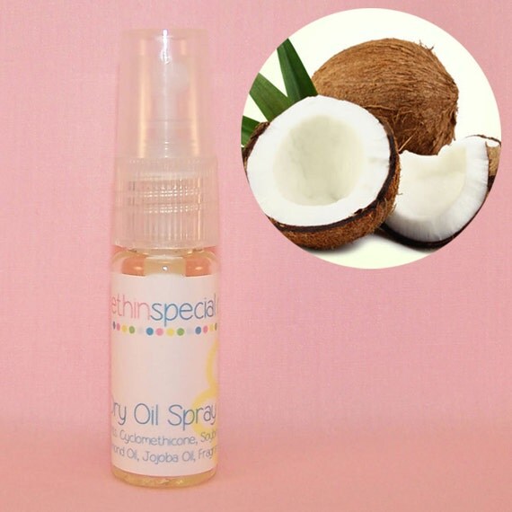 Coconut Dry Oil Body Perfume Spray Mist by somethinspecial on Etsy