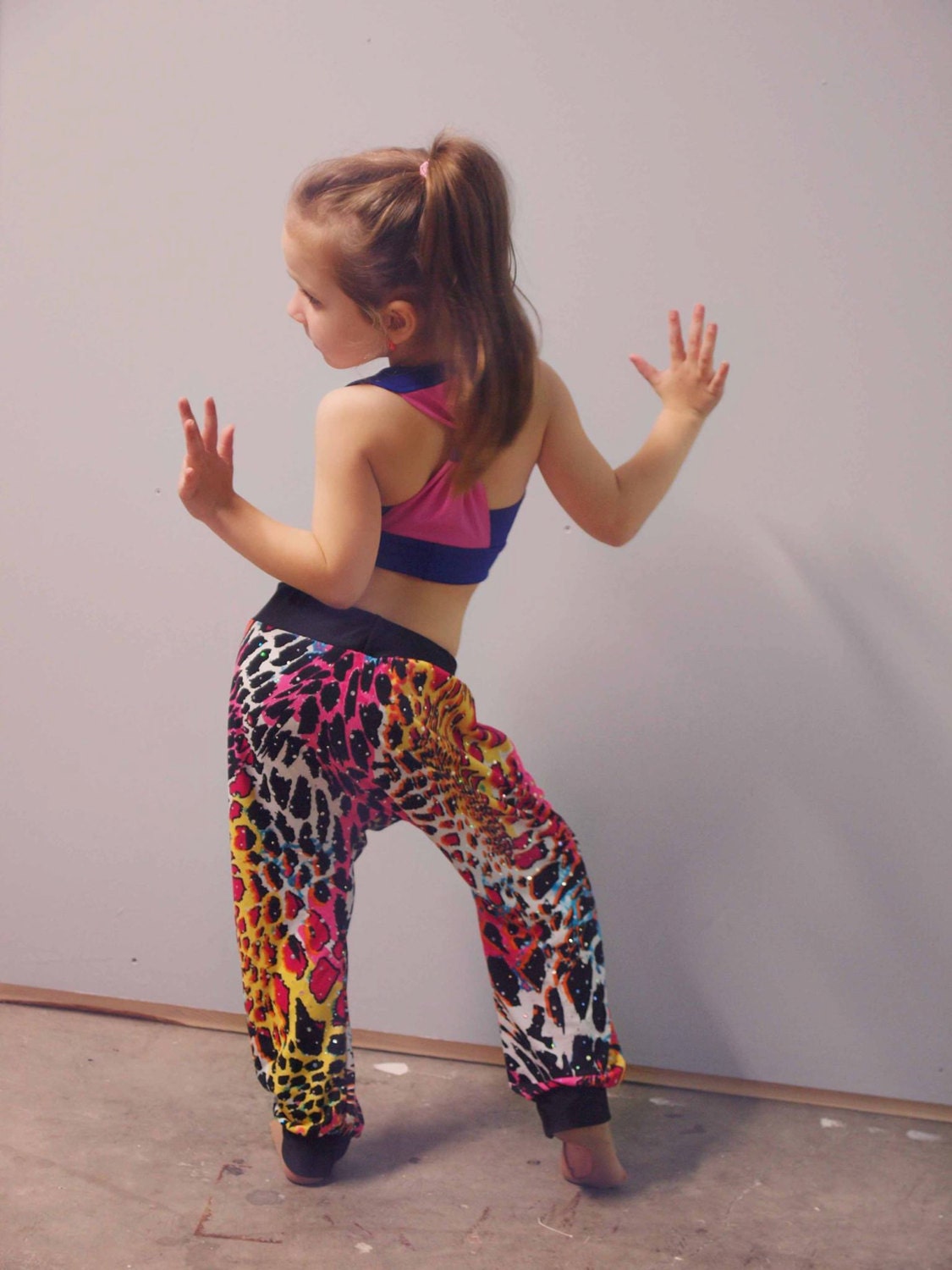 Swag Dance Pants PDF Sewing Pattern Sizes 1/2 16 Girls
