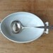 Antique 1847 Rogers Bros Siren Pattern Silver Soup Ladle, Engraved name Ella