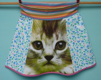 kitten skirt handmade by koosidesign, size 3-5 Copy