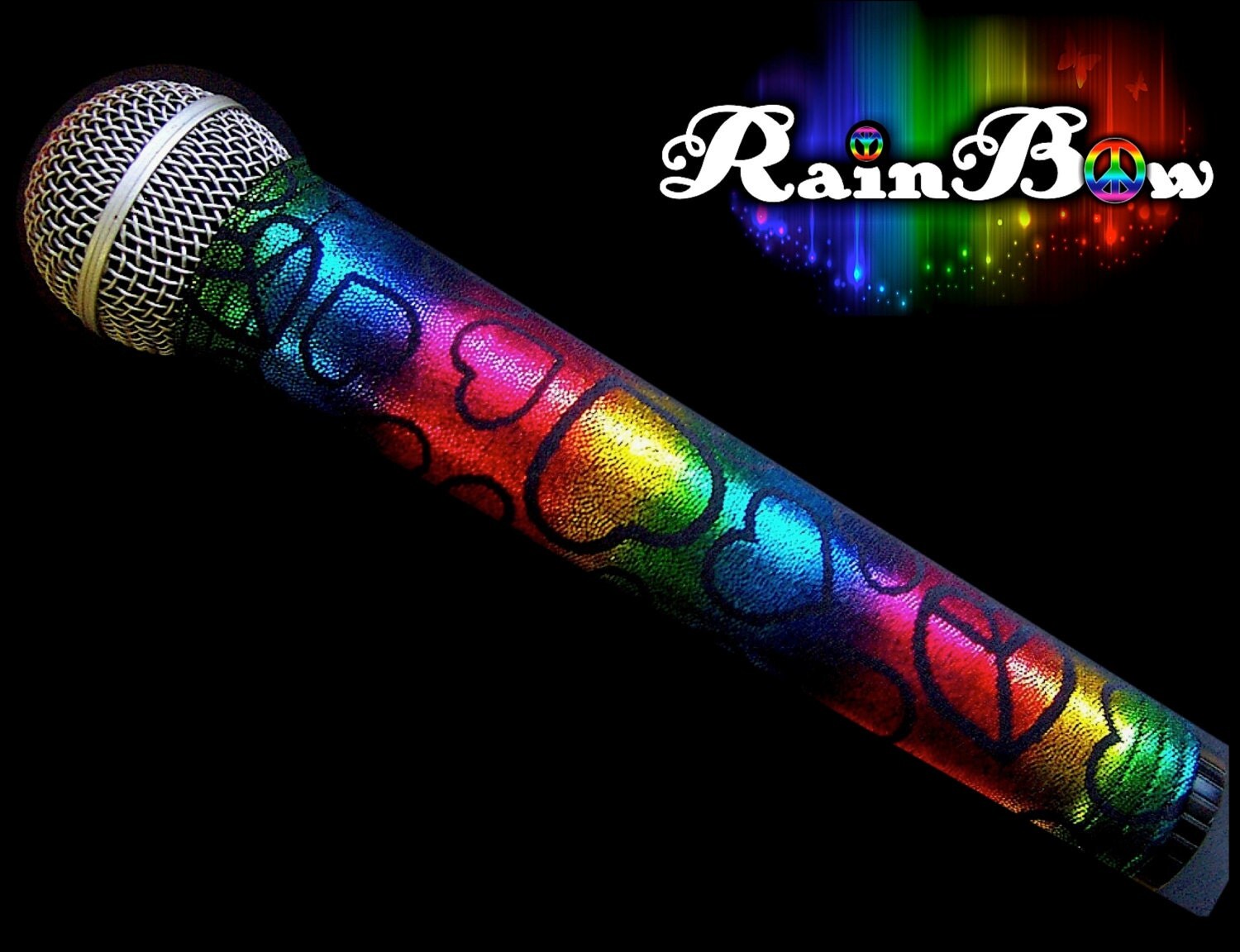 MICROPHONE COVER RainBow for CORDLESS Microphones