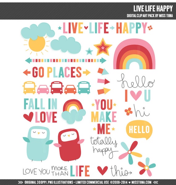 happy life clipart - photo #5