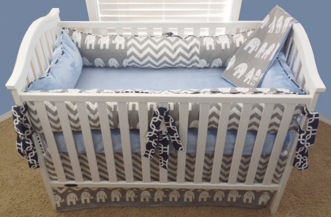 Baby Boy Crib Sets Elephant Crib Set for Boys Elephant Baby