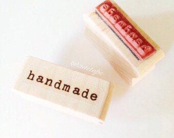 Typewriter Handmade Rubber Stamp Handmade Stamp