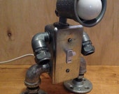 Robot lamp toggle switch