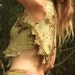 Forest fae hippie boho gypsy festival vest in embrodiered silk with tassels and embellishments