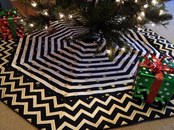 large black gold white chevron and stripe octagon christmas large black gold white chevron and stripe octagon christmas