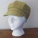 Newsboy Cap Hat Taupe Hat Taupe Cap Tan Canvas Cotton Canvas Newsboy Cap Canvas Newsboy Hat