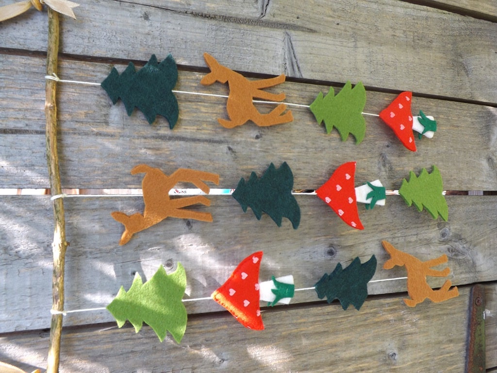 Nursery Mobile Baby Mobile Woodland Nursery Woodland Decor