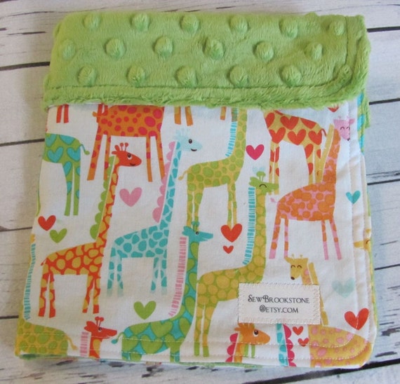 Items similar to Giraffe Security Blanket Lovey on Etsy