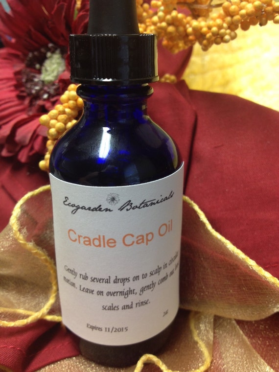 Items similar to Natural Baby Cradle Cap Oil on Etsy