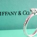 RESERVED for Beau - Tiffany Eternity Engagement Ring - Designer Platinum Diamond Eternity Engagement Ring