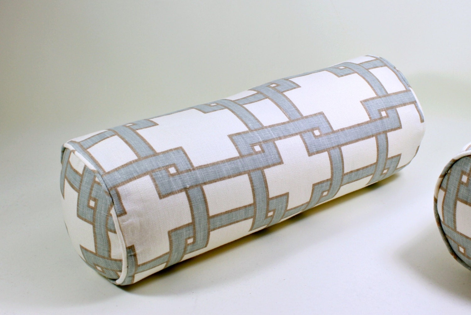 Round Bolster Pillow Cover Kravet Citysquare in by trendypillows