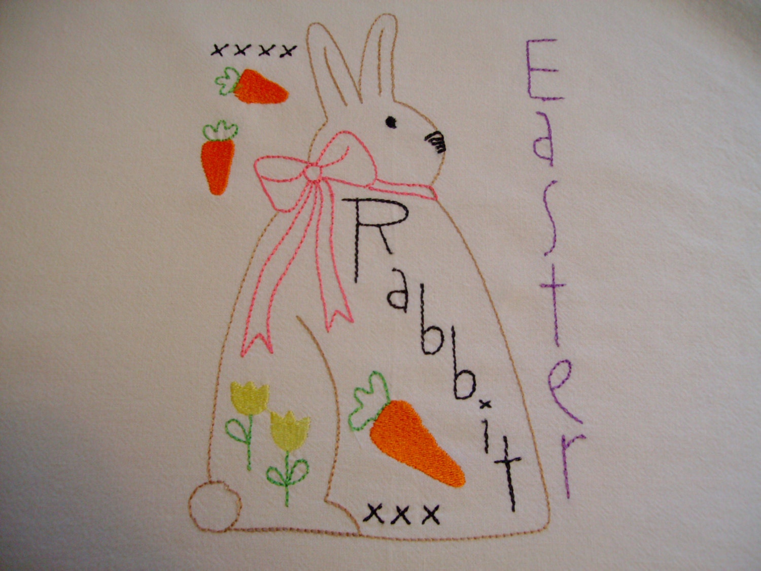 Flour Sack Dish Towel Kitchen Towel Machine Embroidered Machine Embroidery Designs For Kitchen Towels