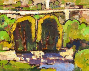 San Diego Landscape Painting- Balboa Park