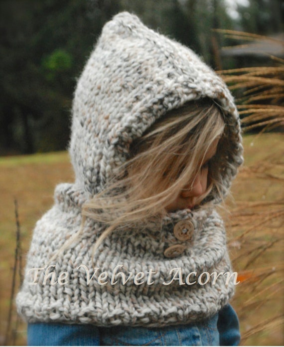 Knitting PATTERN-The Channel Cowl 12/18m ToddlerChild