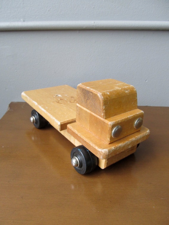 Vintage Mid Century Community playthings Wood Toy by ATOMICDOG67