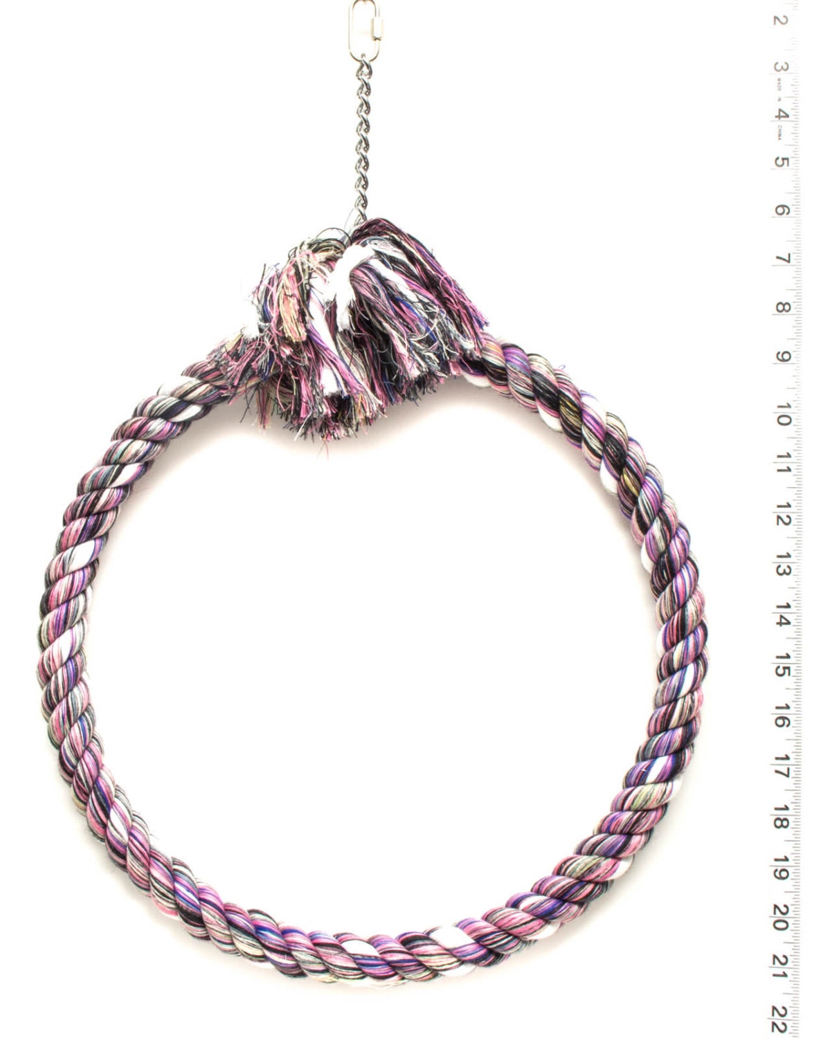 12 Large Rope Hoop Swing Made in the USA Bird