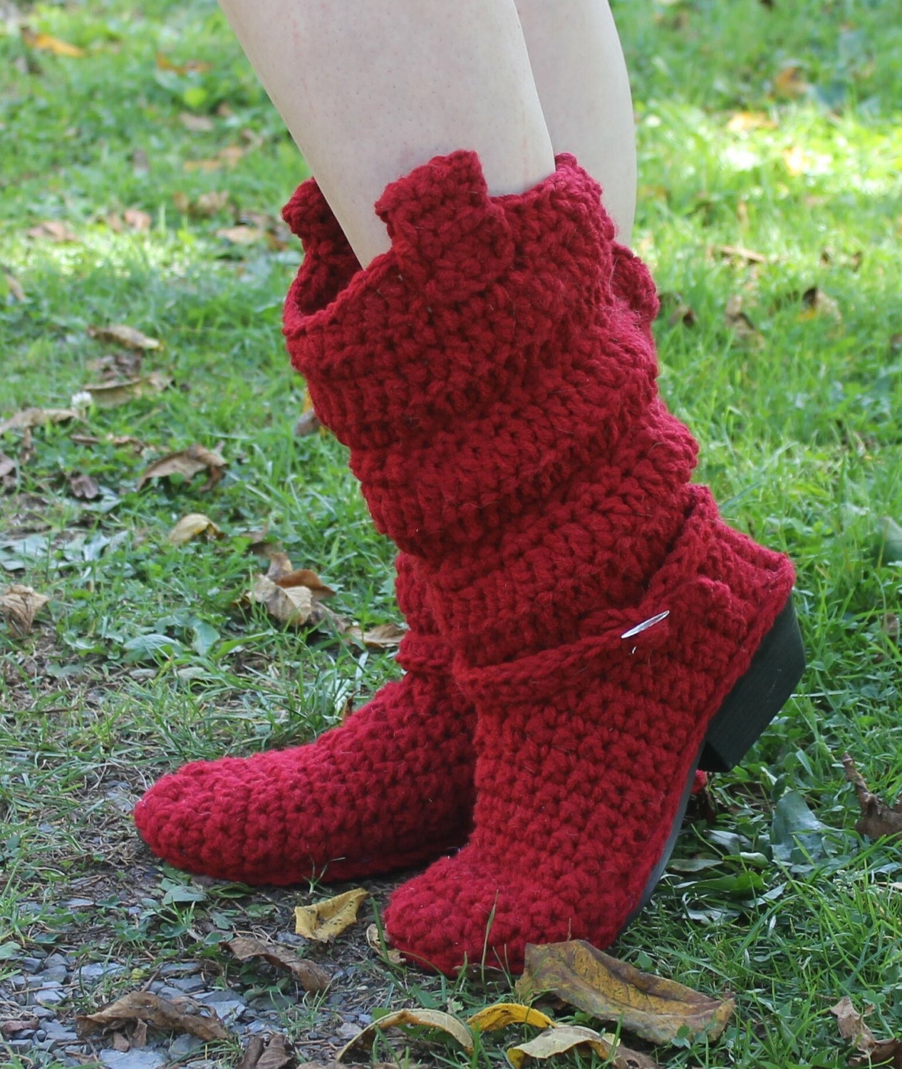 Crochet Boots PatternINCREDIBLESlouch COWBOY