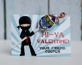 Custom Printable Ninja Lollipop Valentine Il_170x135
