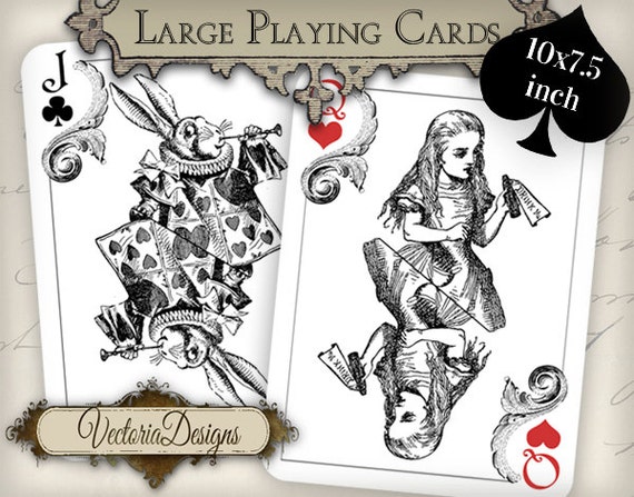 Alice In Wonderland Cards Printable