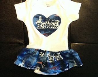 New England Patriots Onesie Dress