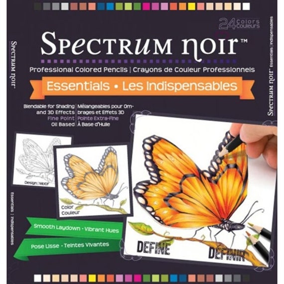 NEW Spectrum Noir Professional Colored Pencils