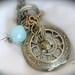 Me And Alice - Alice in Wonderland inspired mini pocket watch necklace