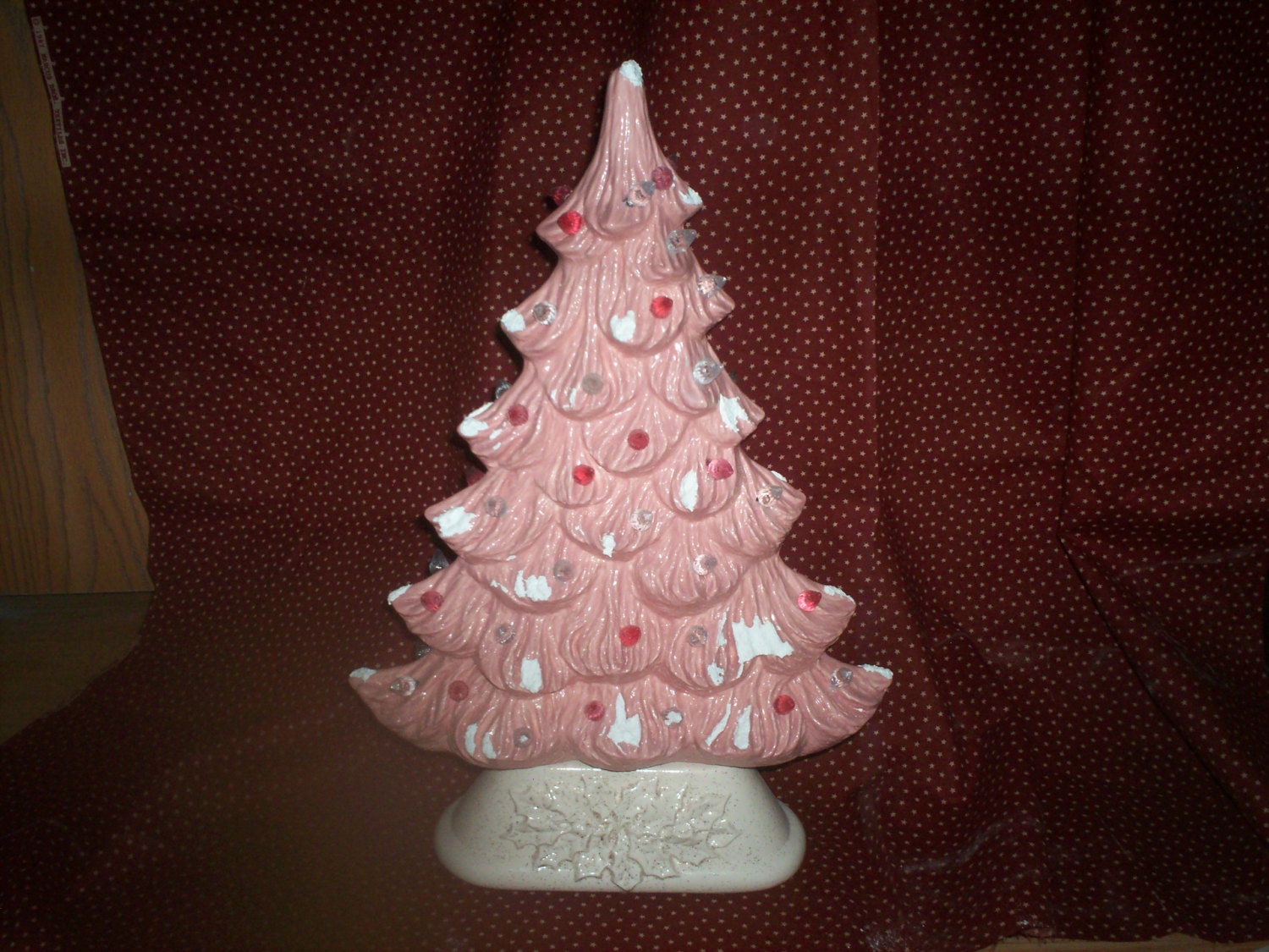 16 ceramic christmas tree pink pink pink by mirage76 on etsy 16 ceramic christmas tree pink pink pink by mirage76 on etsy