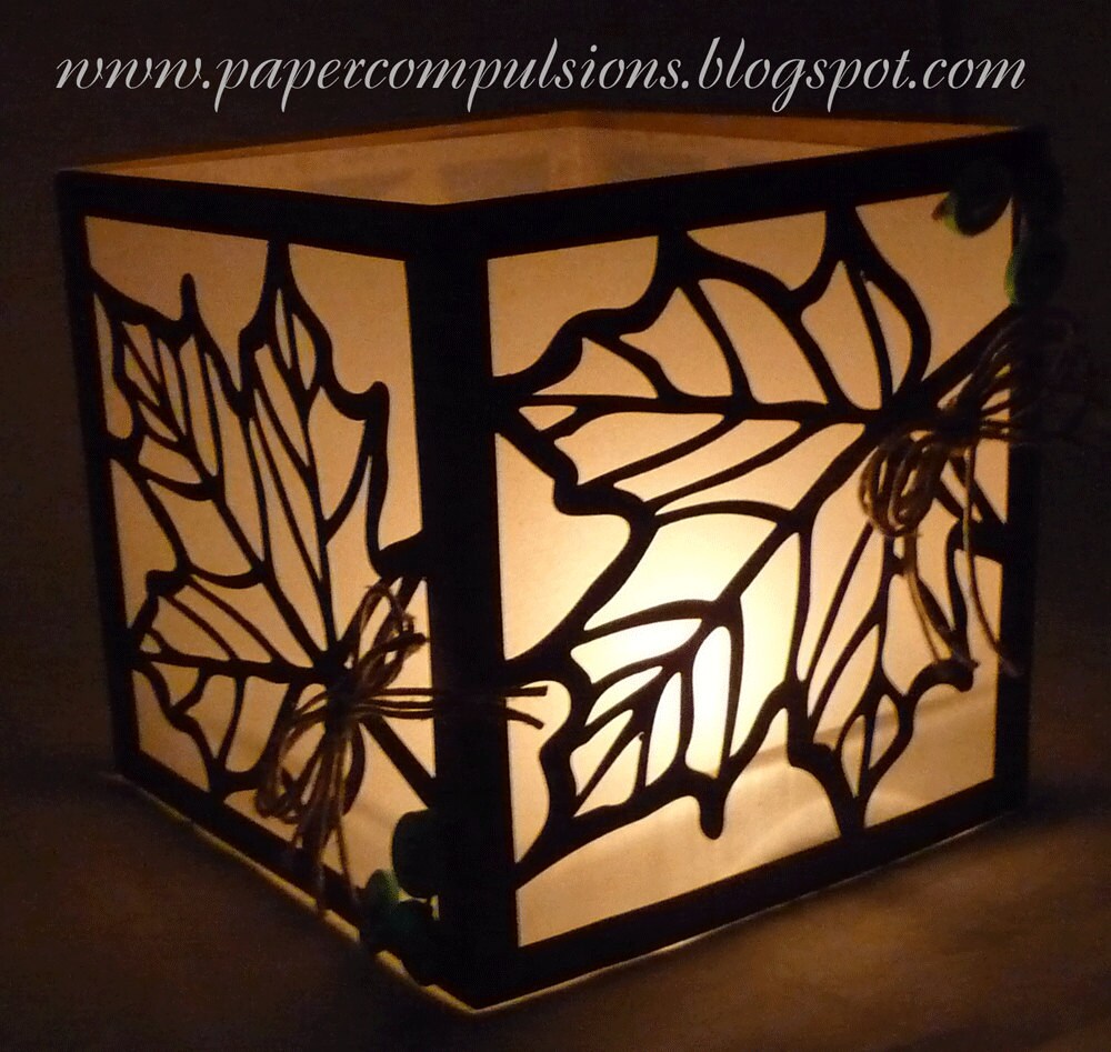 Leafy Luminary SVG Cut files and patterns