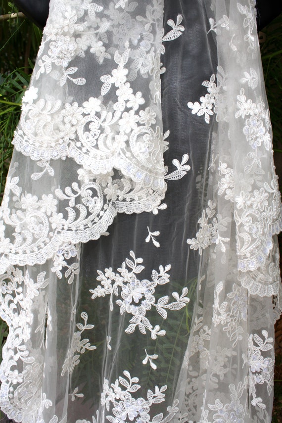 beaded bridal trim by the yard
