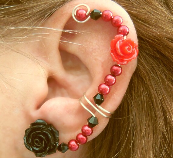 Non Pierced Ear Cuff  Forever Beautiful by ArianrhodWolfchild