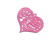 Floral Lace Heart (large), Excellant for Wedding or Bridal Favors