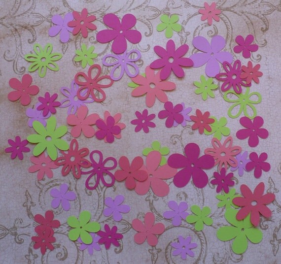 assorted cricut die cut flowers blooms 50 pieces assorted cricut die cut flowers blooms 50 pieces
