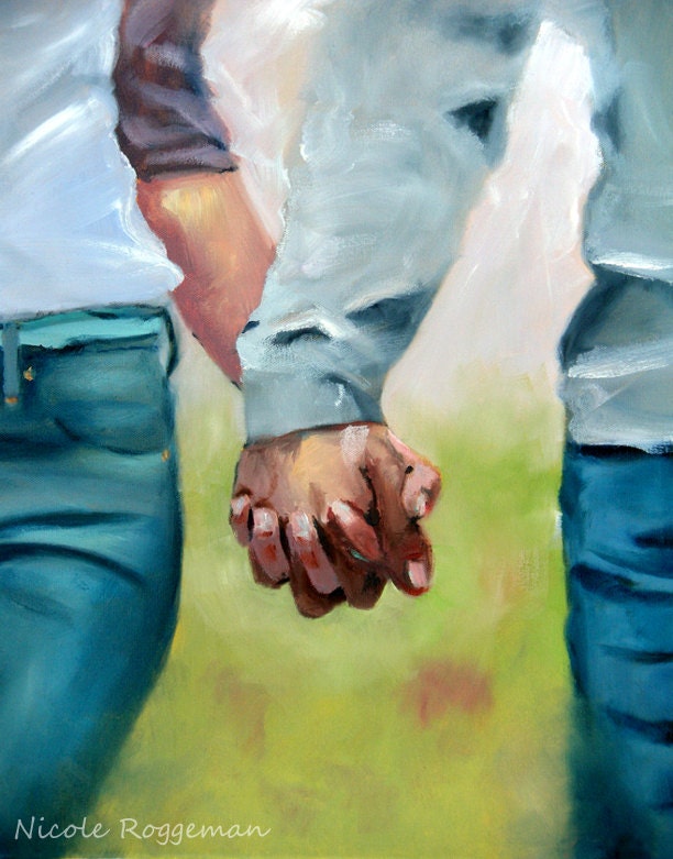 Holding Hands clasped hands romantic gift idea Nicole
